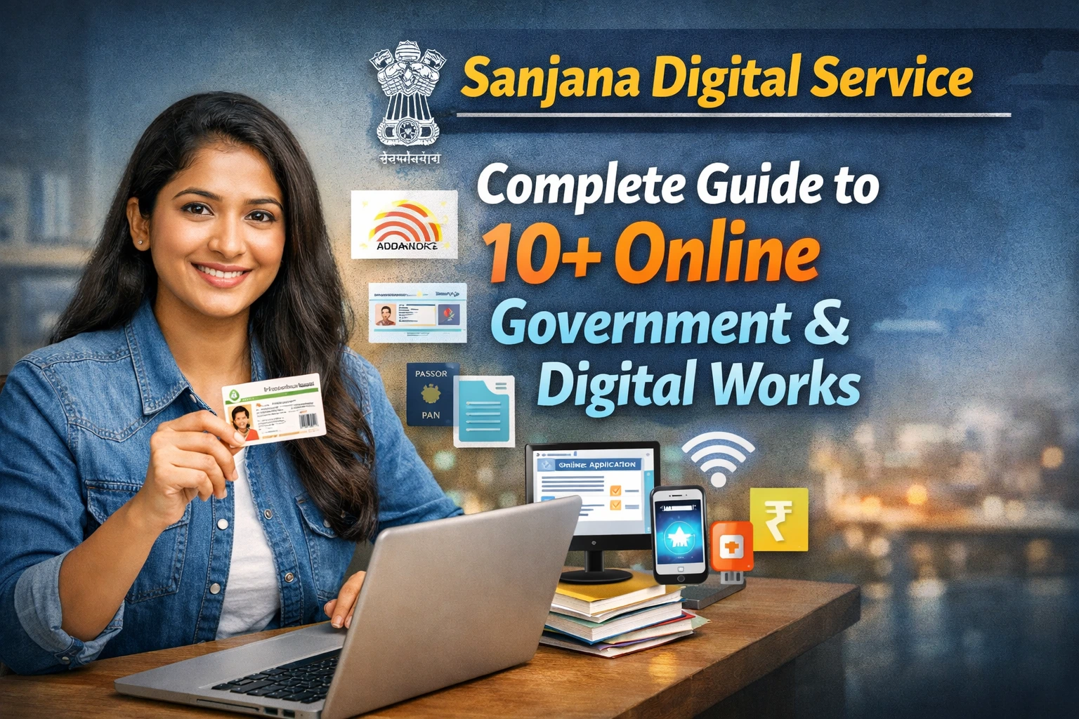 Sanjana Digital Service: Complete Guide to 10+ Online Government & Digital Works