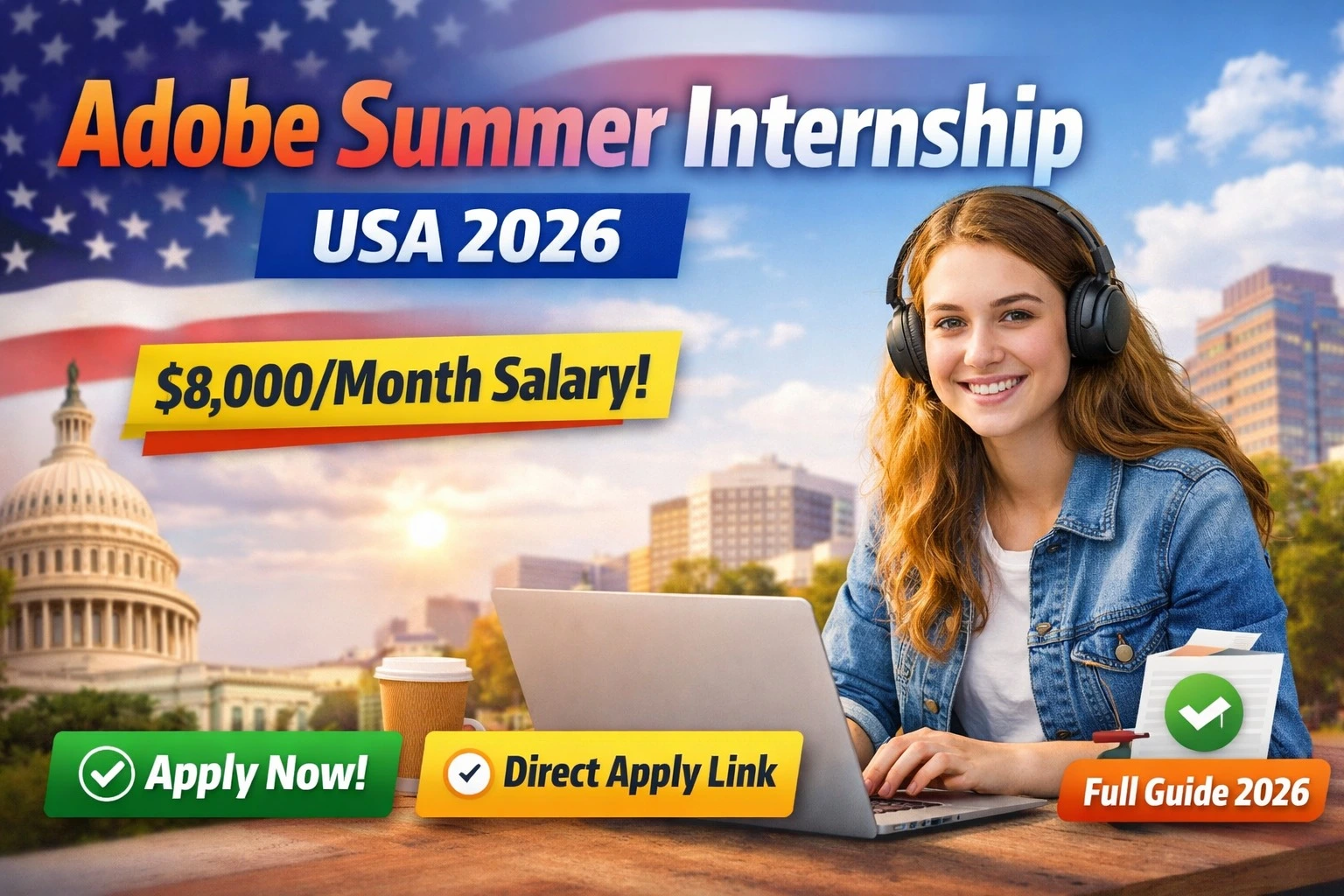 Adobe Summer Internship USA