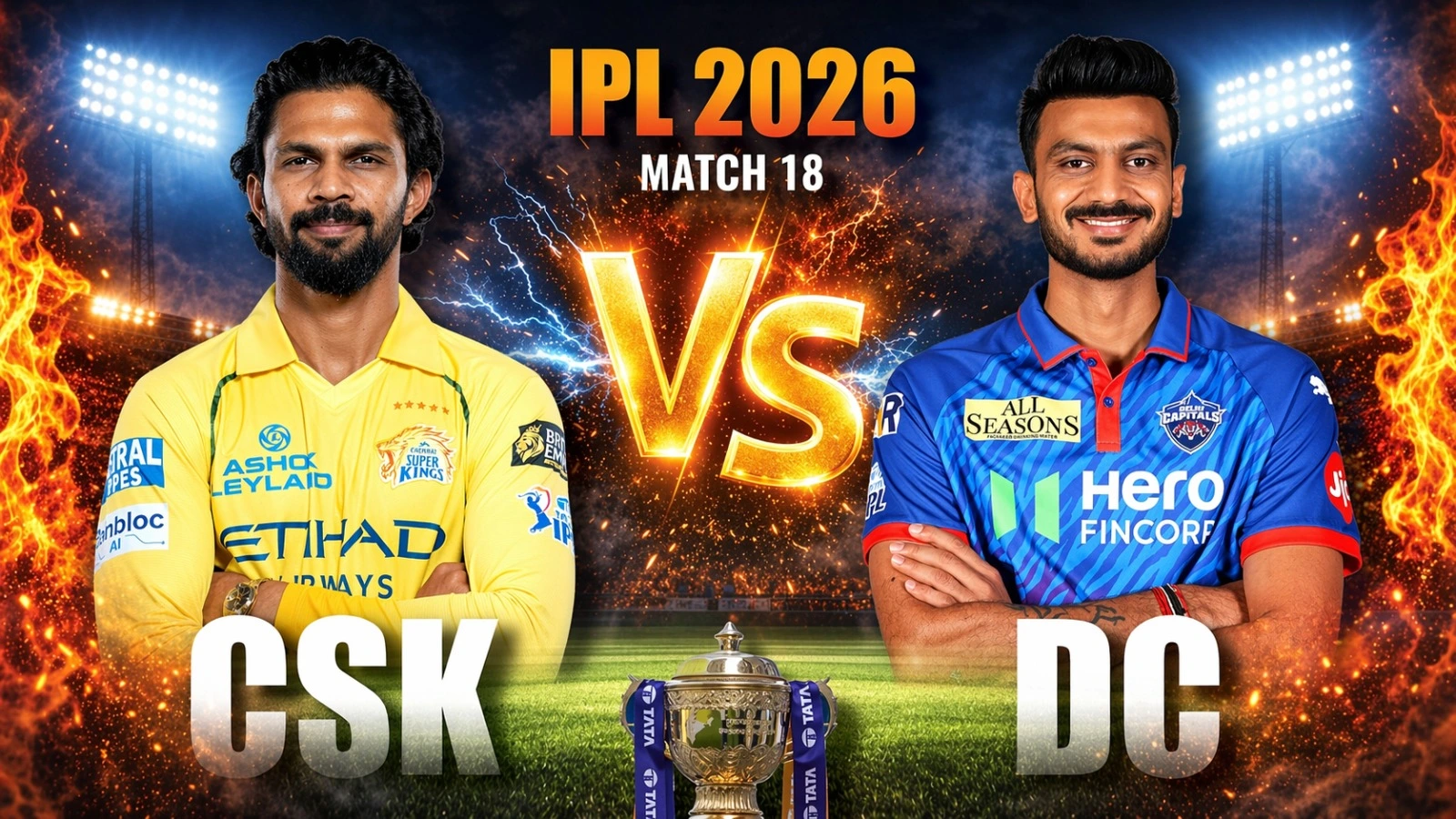 CSK vs DC