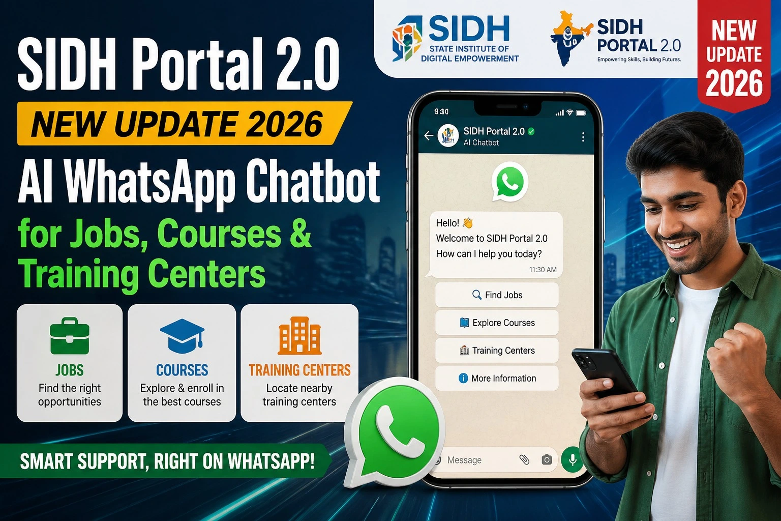 SIDH Portal 2.0 New Update