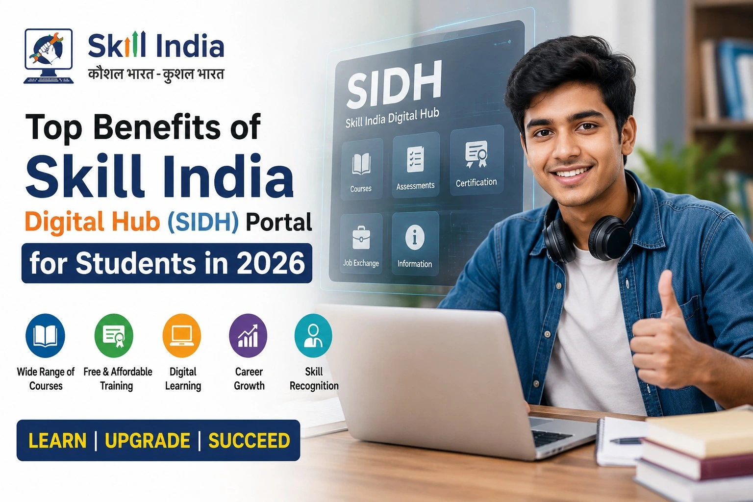 Top Benefits of Skill India Digital Hub