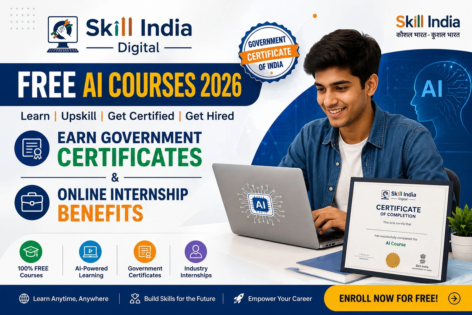 Skill India Digital Free AI Courses