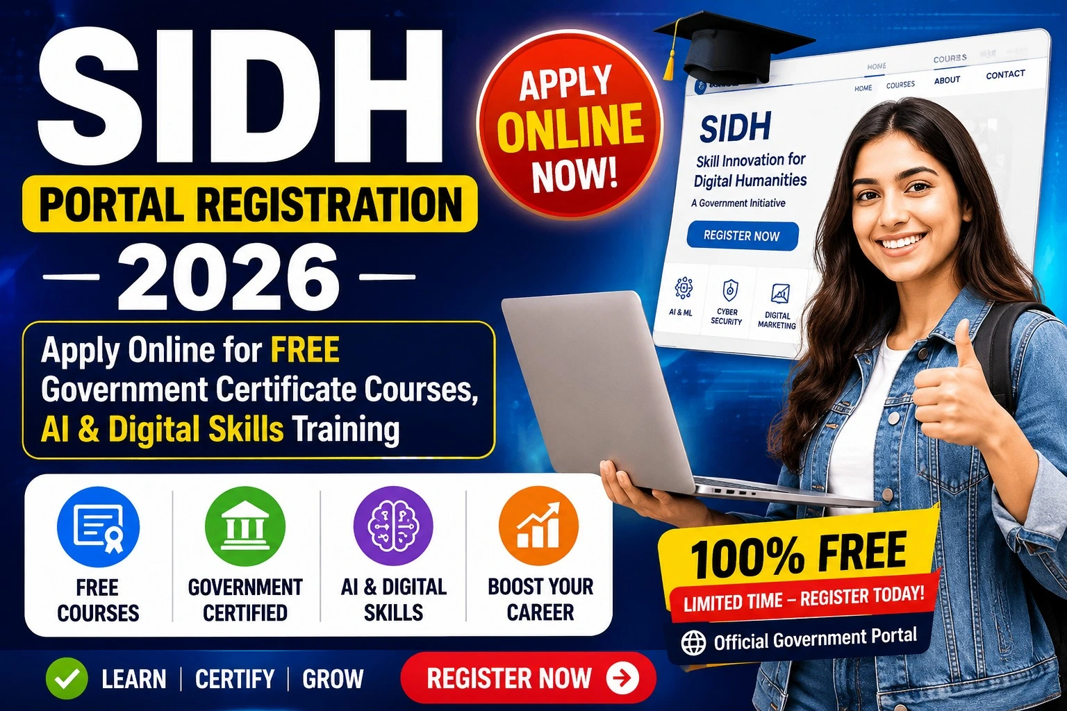 SIDH Portal Registration