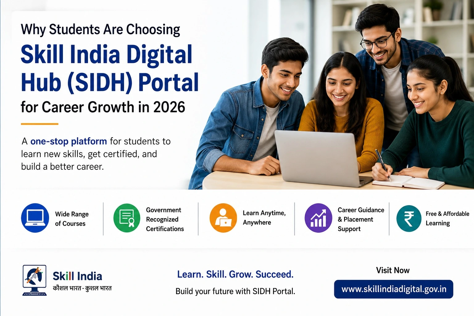 SIDH Portal for Career Growth