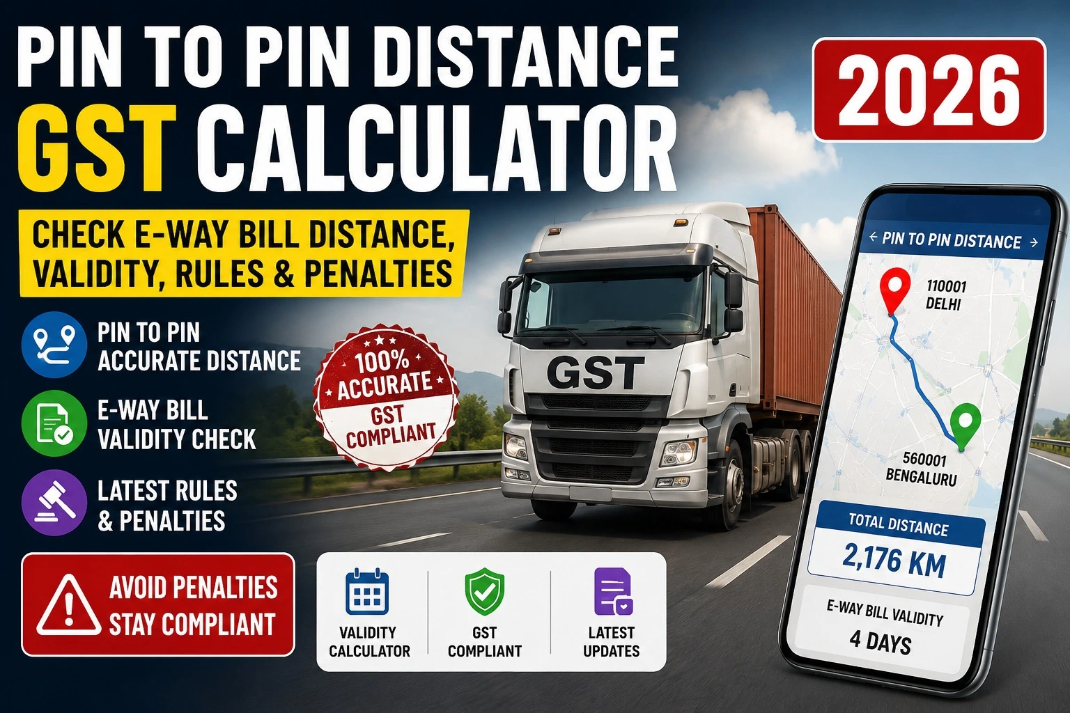 Pin to Pin Distance