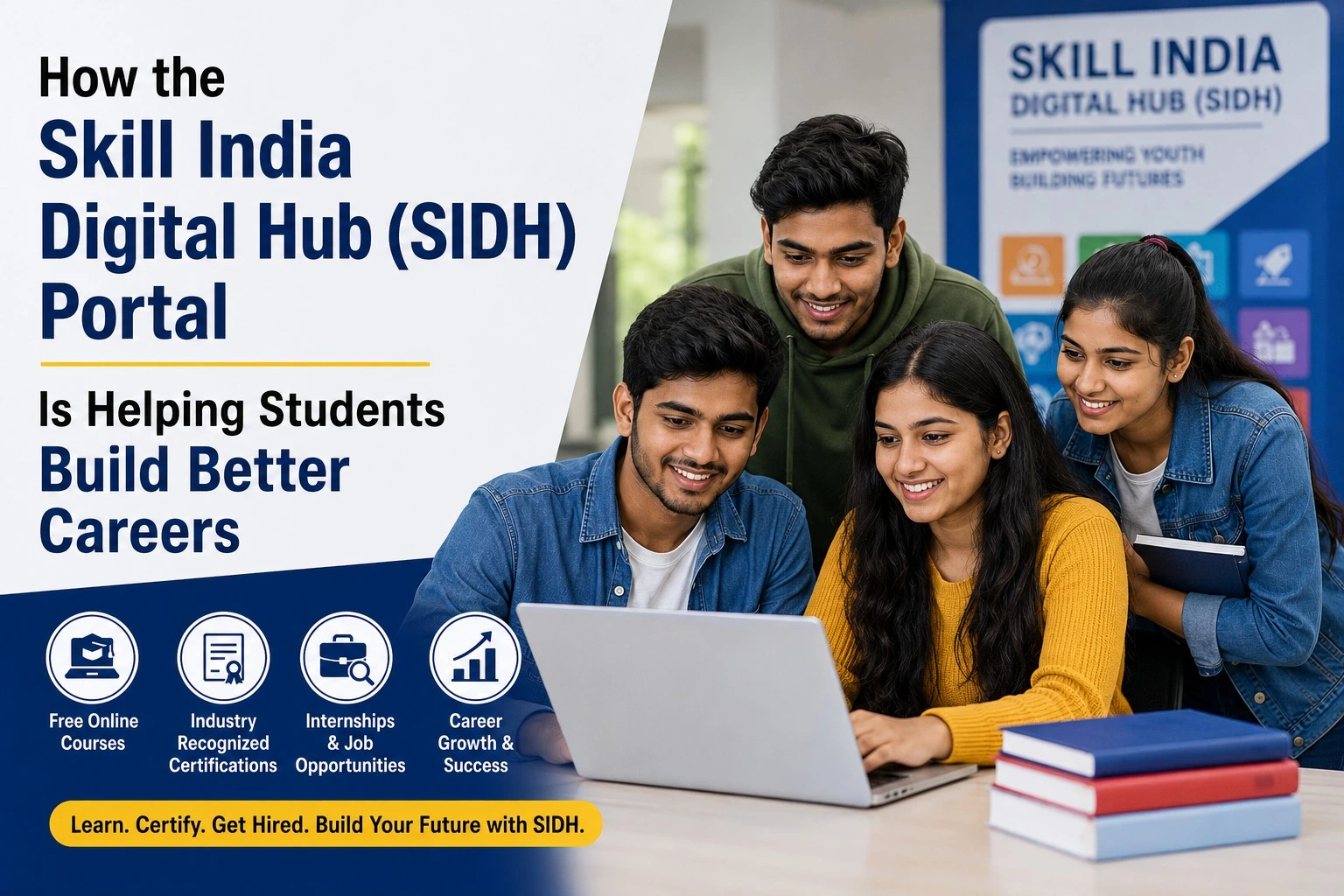 How the Skill India Digital Hub (SIDH) Portal Is Helping Students Build Better Careers
