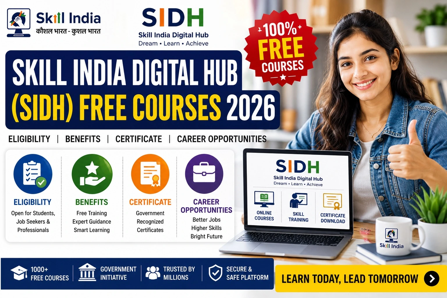 Skill India Digital Hub (SIDH) Free Courses