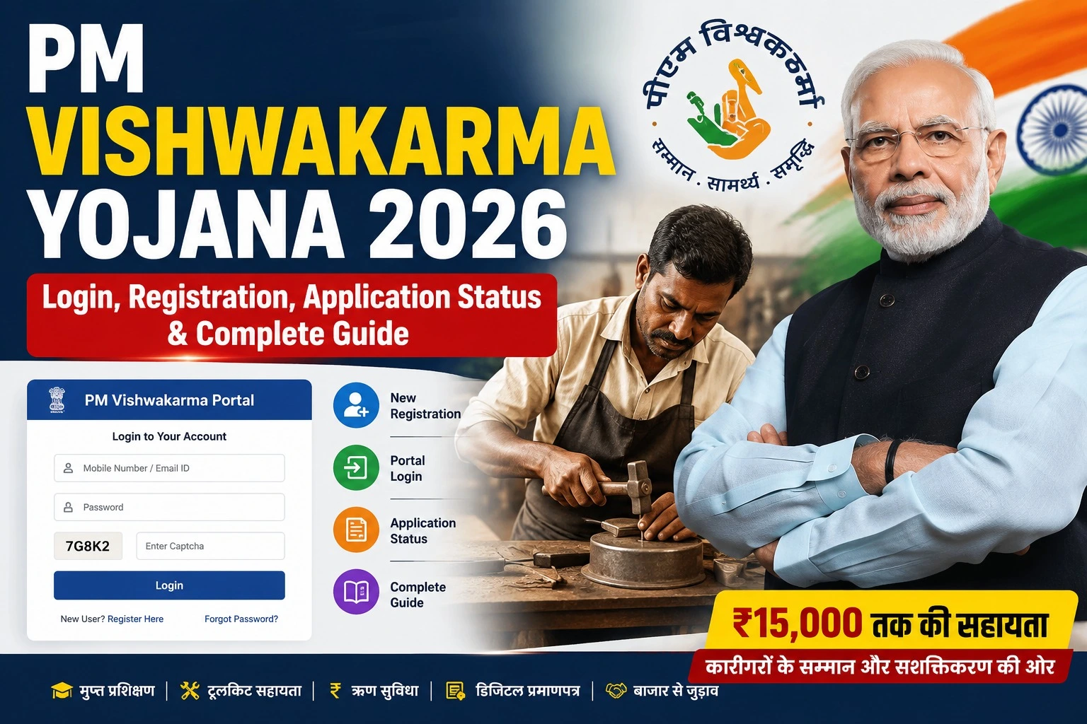 PM Vishwakarma Yojana Login