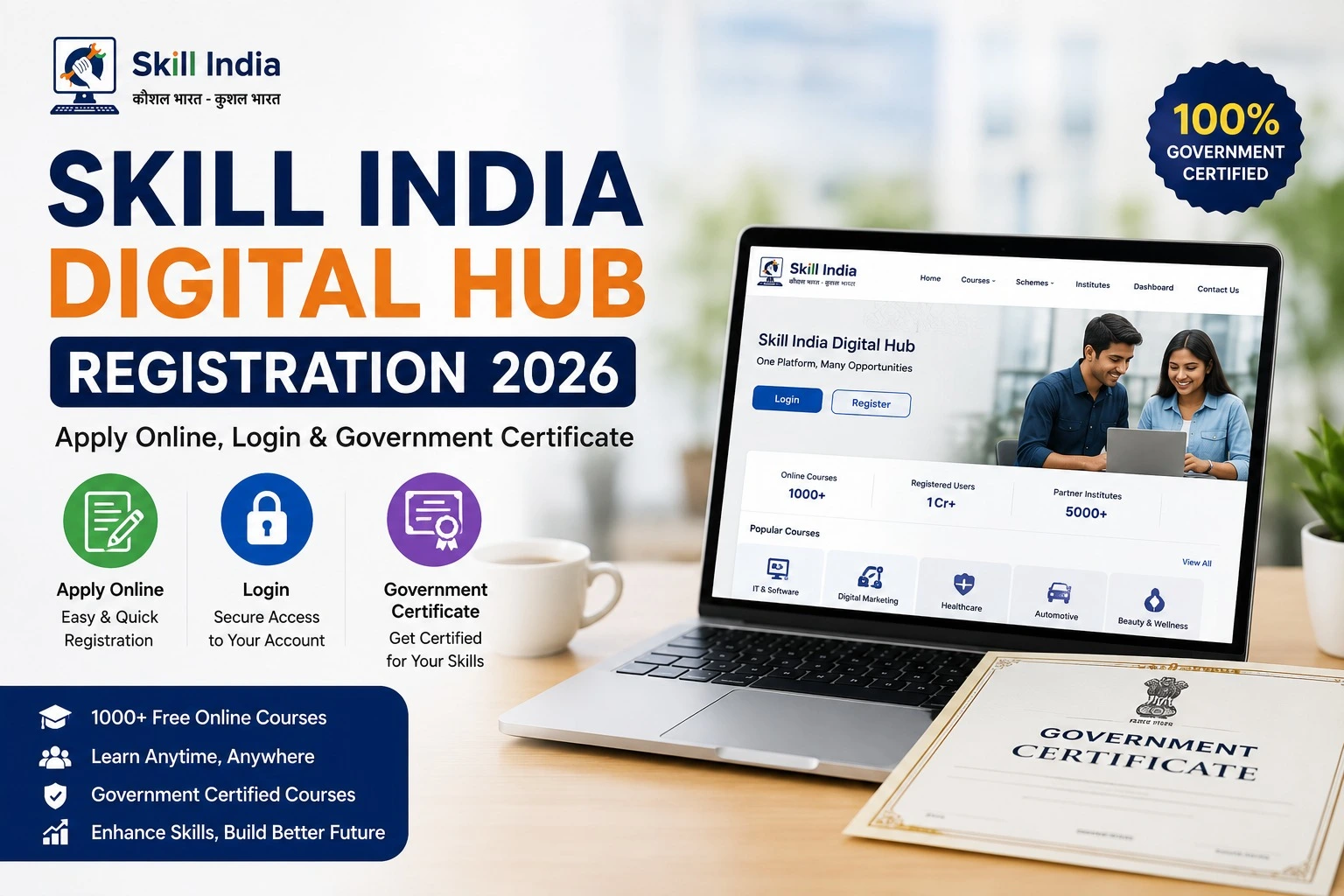 Skill India Digital Hub Registration 2026