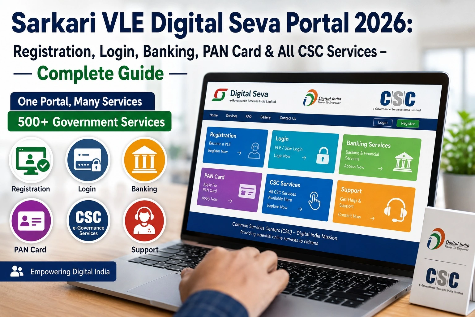 Sarkari VLE Digital Seva Portal