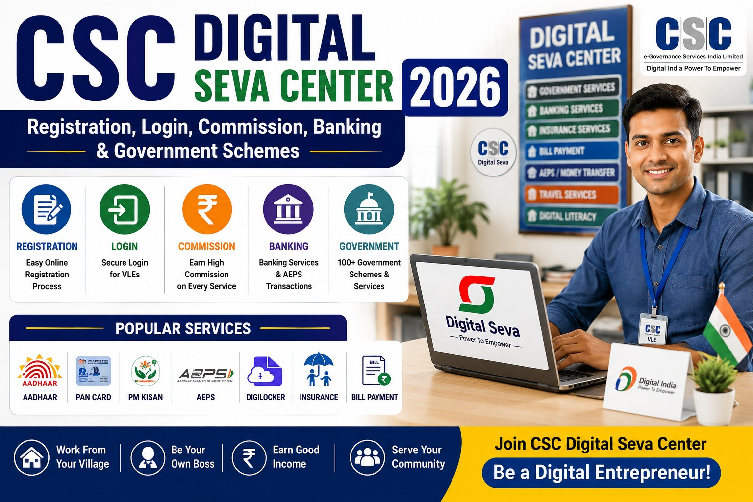 CSC Digital Seva Center