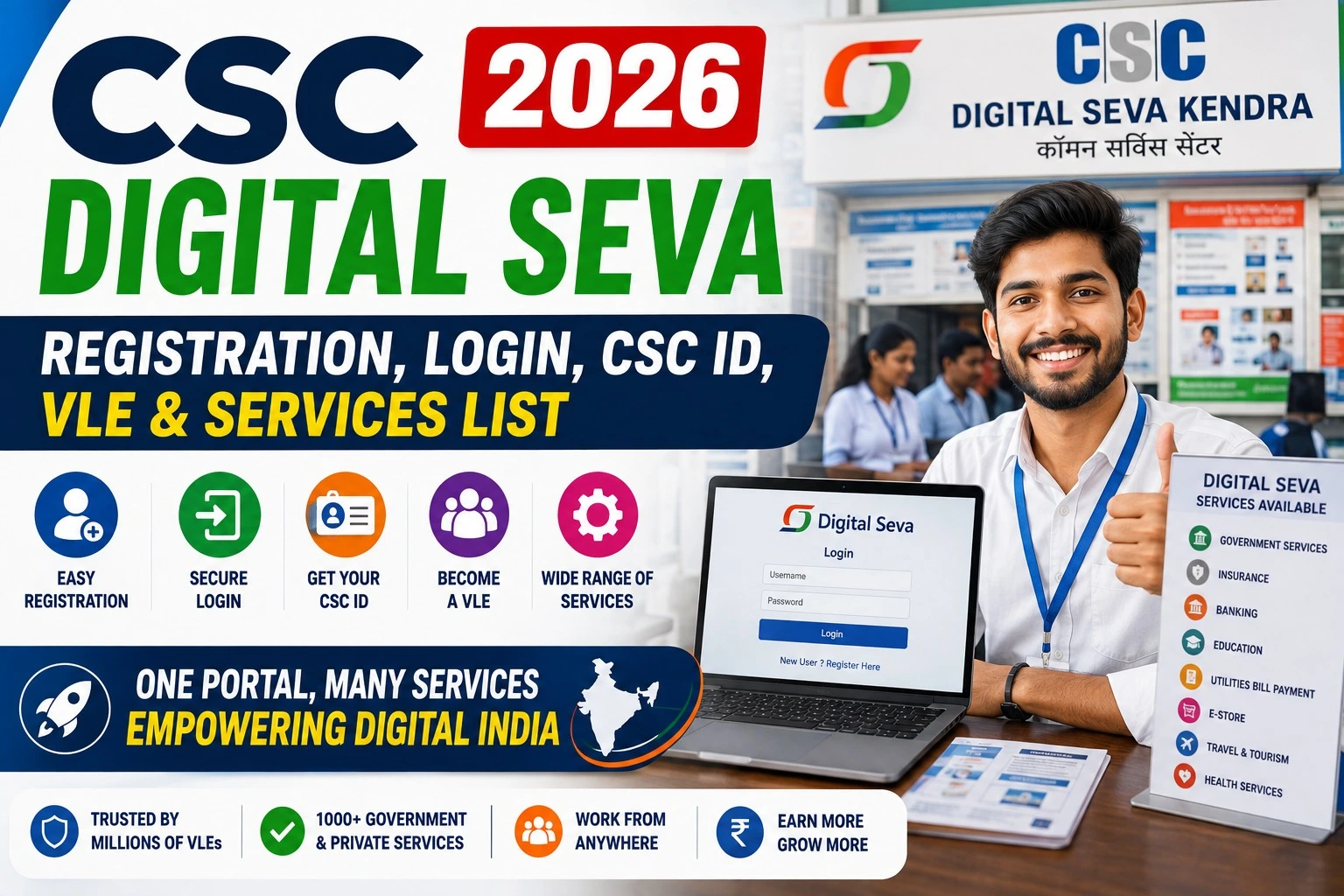 CSC Digital Seva 2026