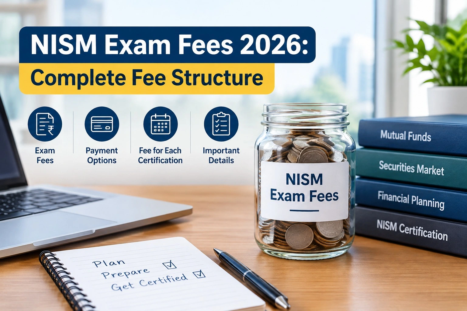 NISM Exam Fees