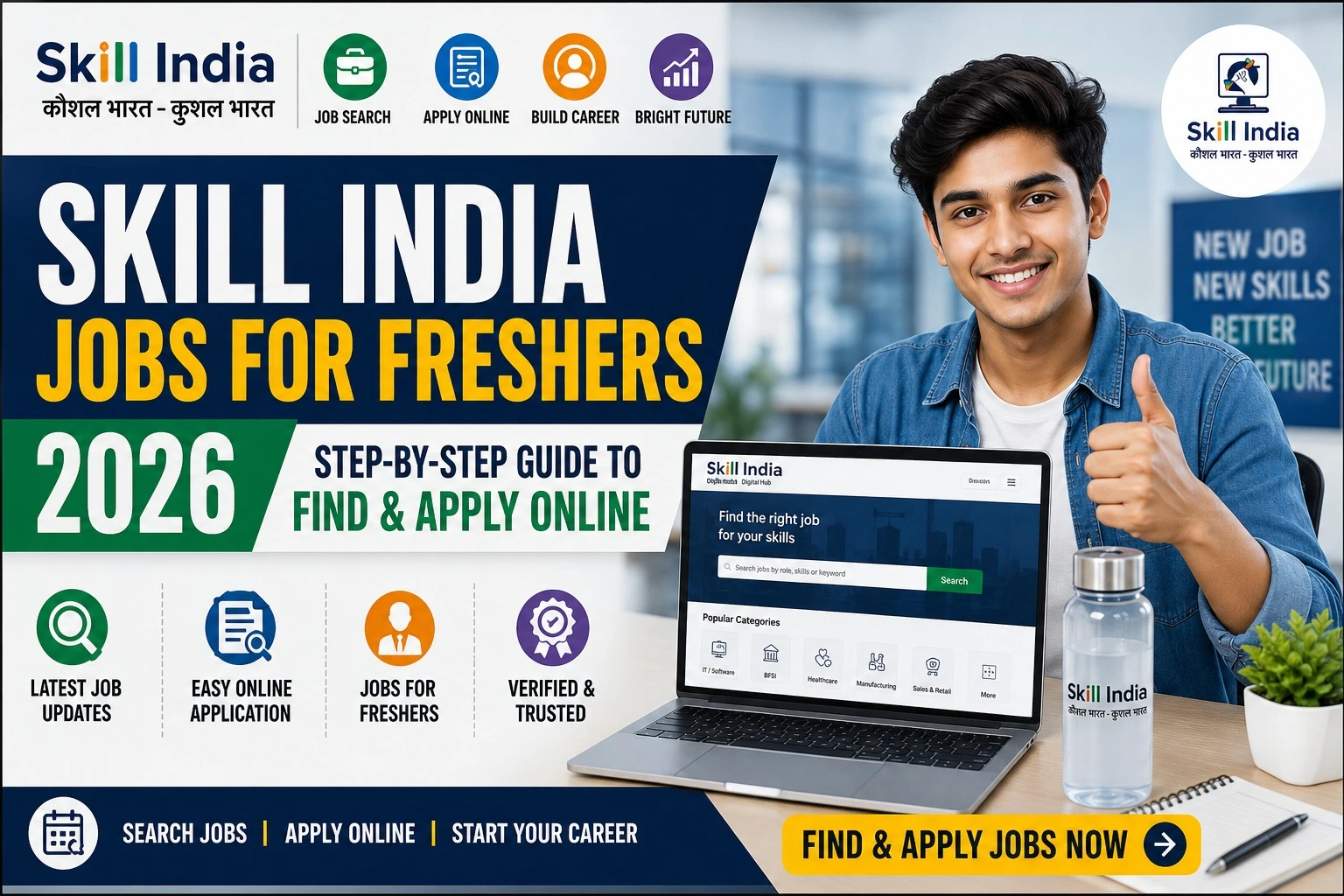Skill India Jobs for Freshers