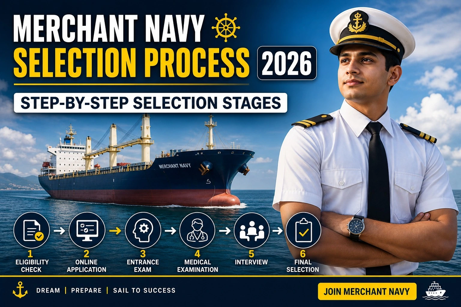 Merchant Navy Selection Process