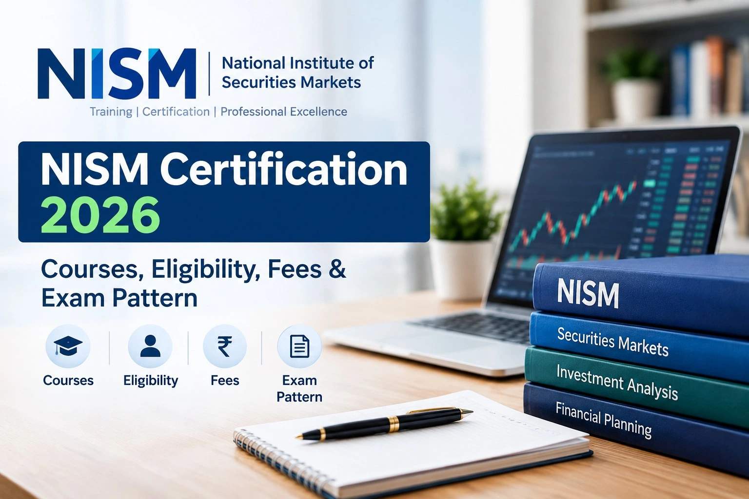 NISM Certification 2026: Courses, Eligibility, Fees & Exam Pattern