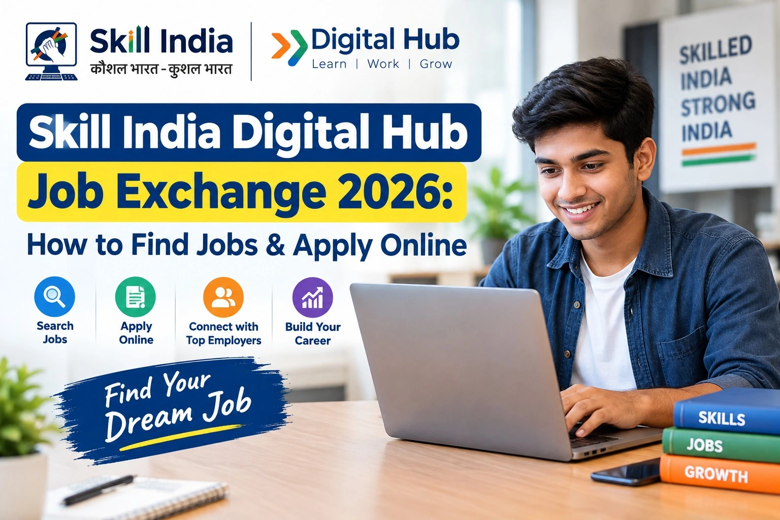 Skill India Digital Hub Job Exchange 2026: How to Find Jobs & Apply Online