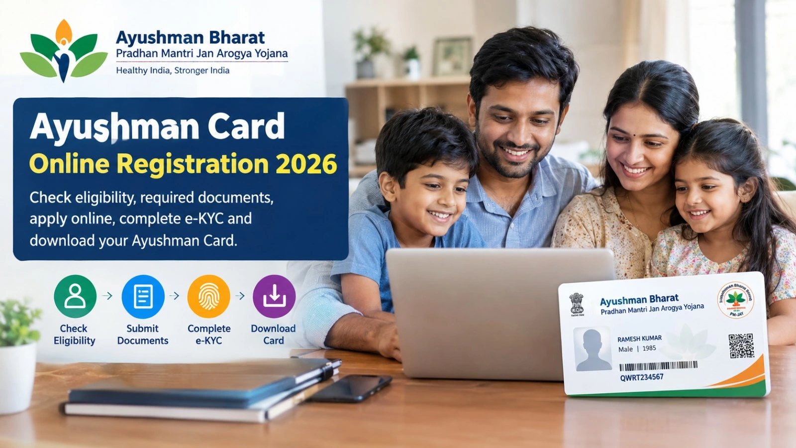 Ayushman Card Online Registration 2026