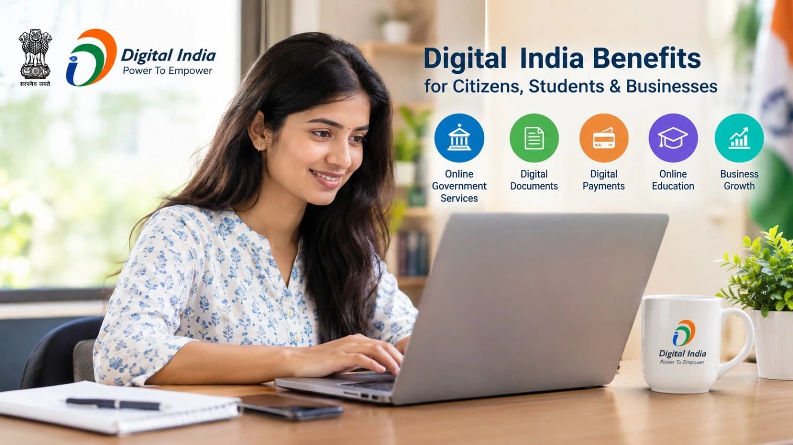 Digital India Benefits 2026: Key Advantages for Citizens, Students & Businesses