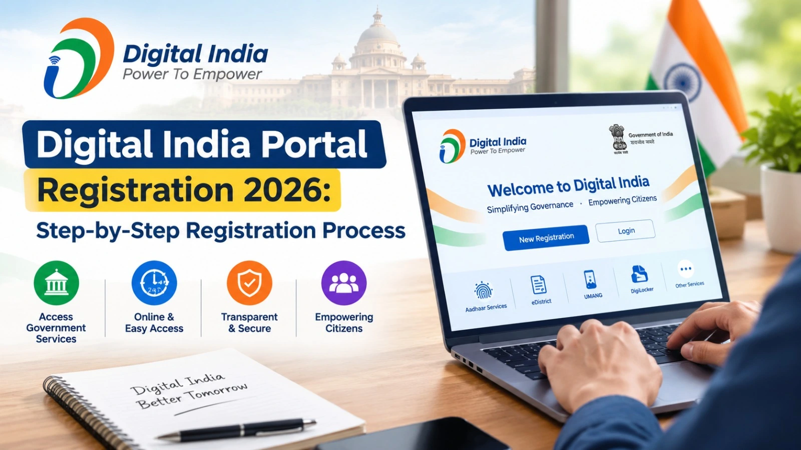 Digital India Portal Registration