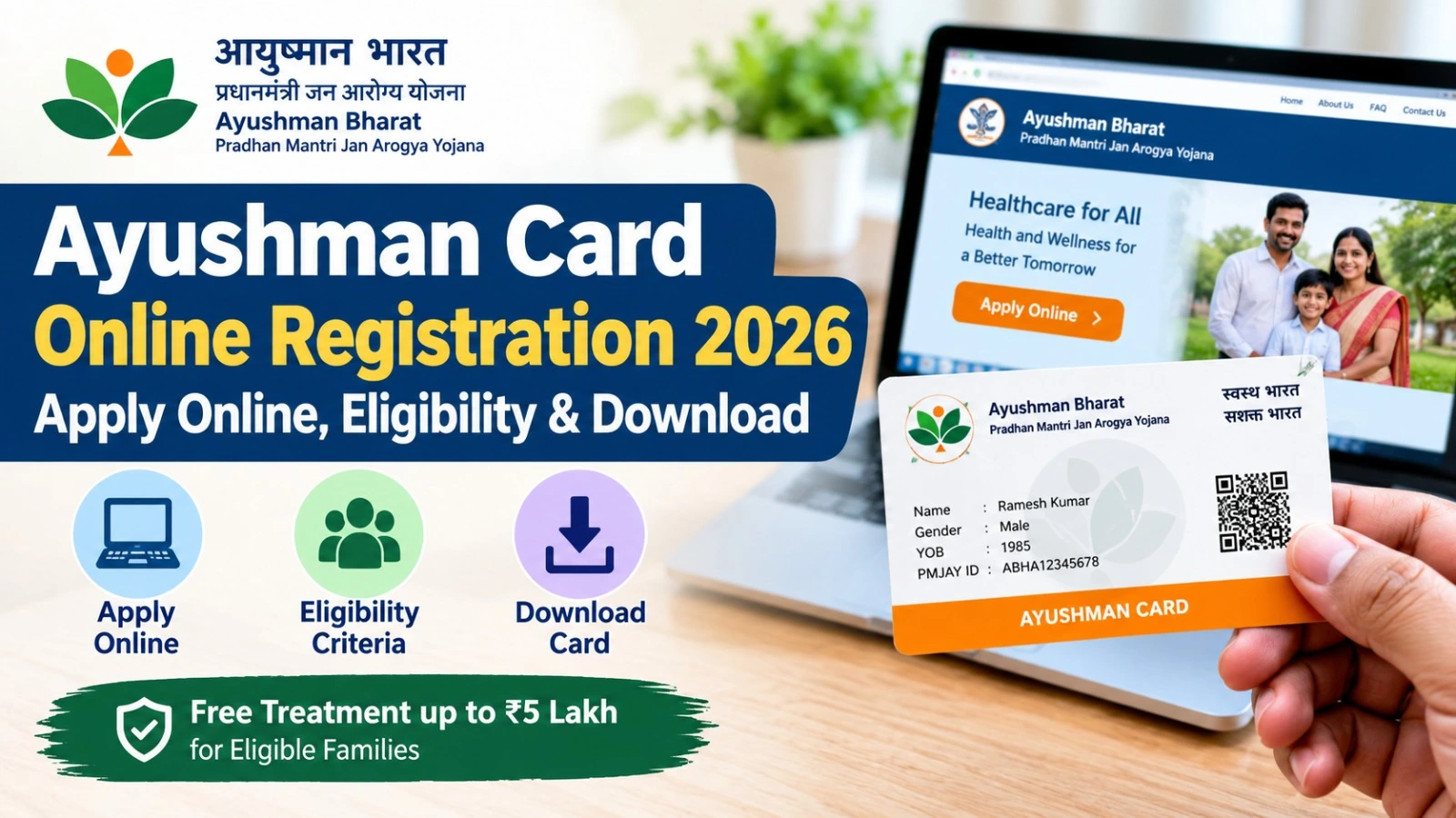 Ayushman Card Online Registration