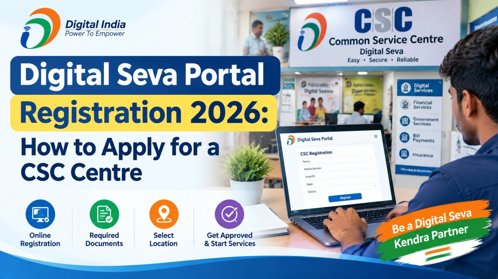 Digital Seva Portal Registration